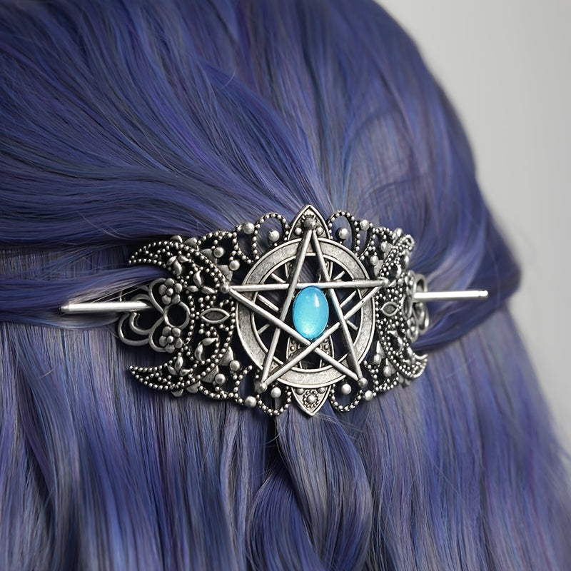 9pcs Vintage Viking Hairpins Celtic Hair Accessories Mystical Fairy Headdress Jewelry Gift Gift for Women