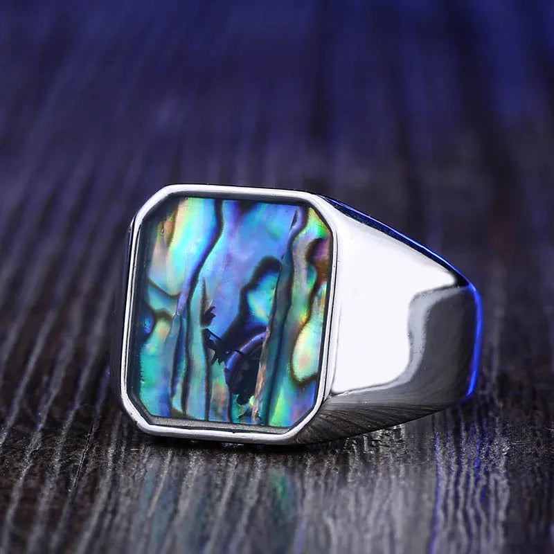 Sky blue ring