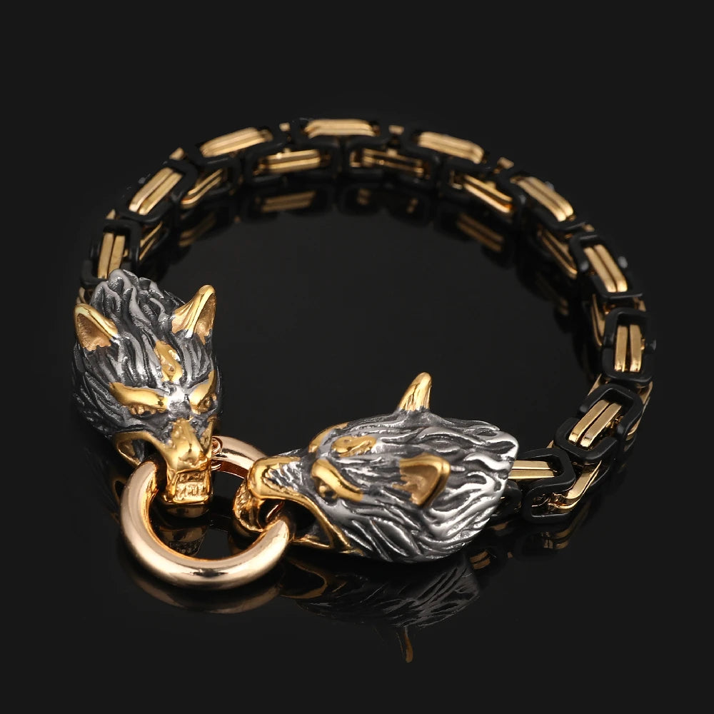 Gold Fenrir bracelet