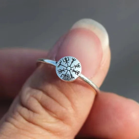 Nordic compass ring