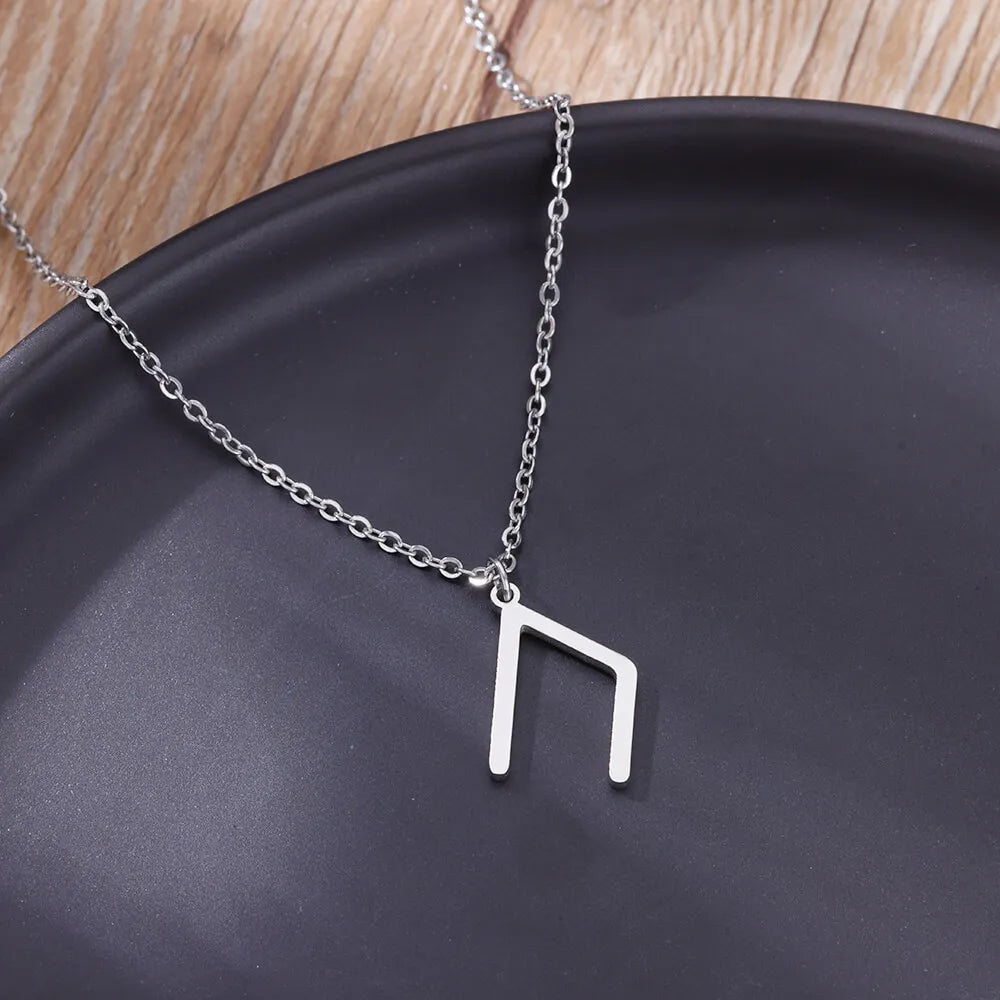 Viking Petite Rune Layering Necklace Elder Futhark Runes Feminine Delicate Norse Runic Pendants Minimalist Jewelry for Women