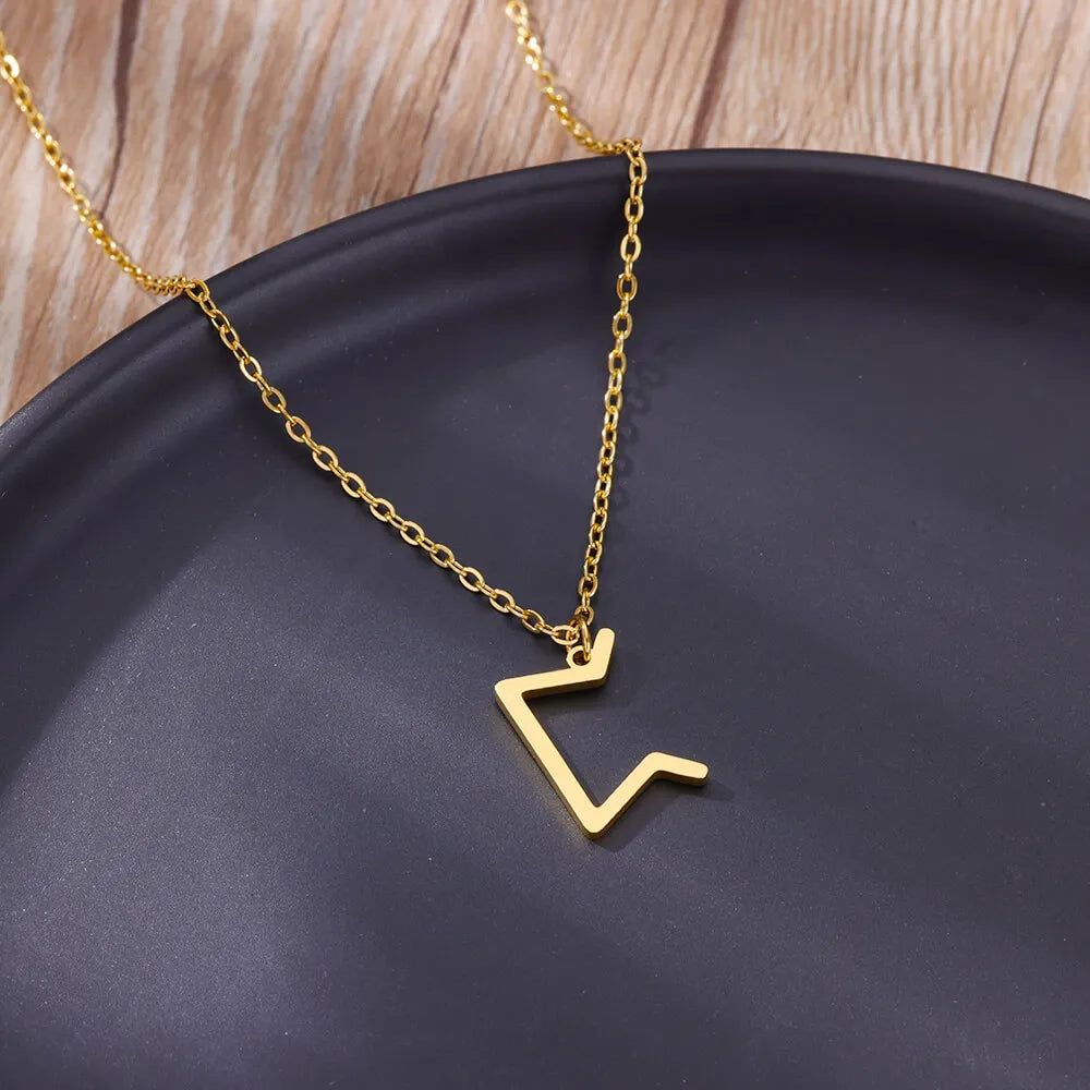 Vikings Rune Pendant Stainless Steel necklace For Women Refined Norse Runic Pendants Accessories Jewelry Gift