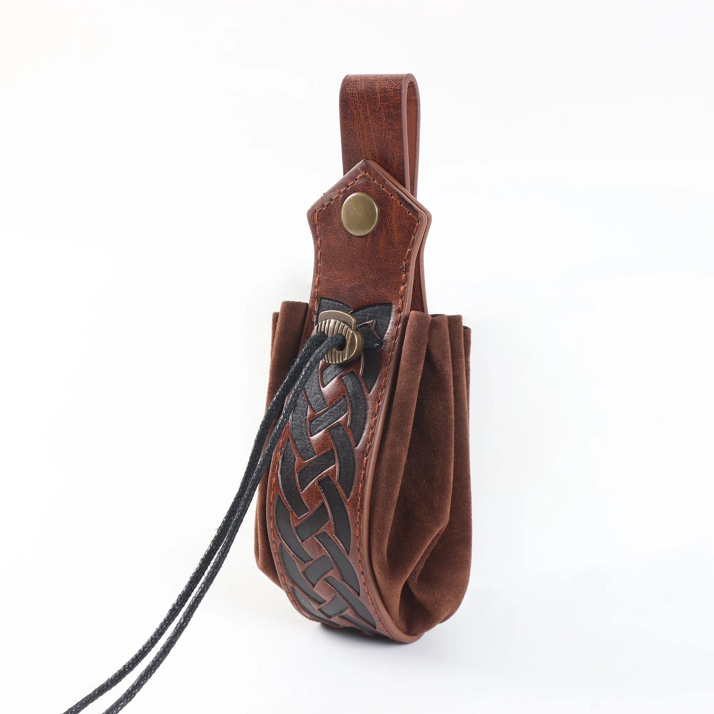 4pcs Medieval Knight Style Renaissance Retro Belt Bag For Men Viking Waist Bag Cosplay Decoration For Halloween And Pirate LARP