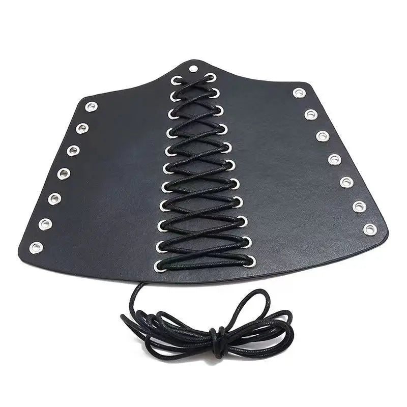 A combination of two medieval knight wristband accessories, Viking retro set, carnival Halloween party decoration