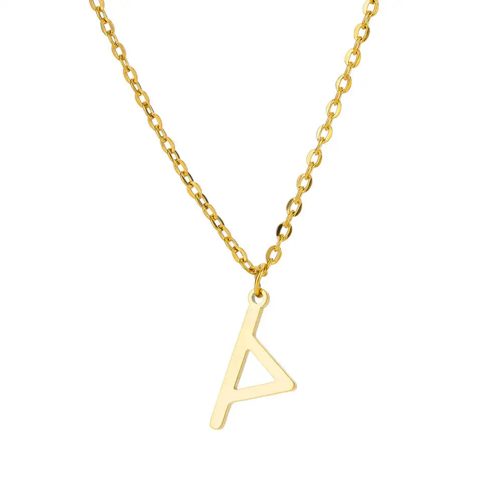 Viking Petite Rune Layering Necklace Elder Futhark Runes Feminine Delicate Norse Runic Pendants Minimalist Jewelry for Women