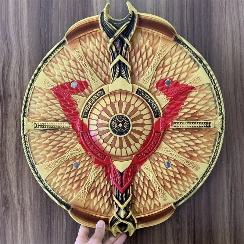 God of War 4 Axe Kratos Robber 1:1 Leviathan AXE Valin Viking Weapon Prop Role Play Gift Safety PU Big AXE Toy Halloween Cosplay