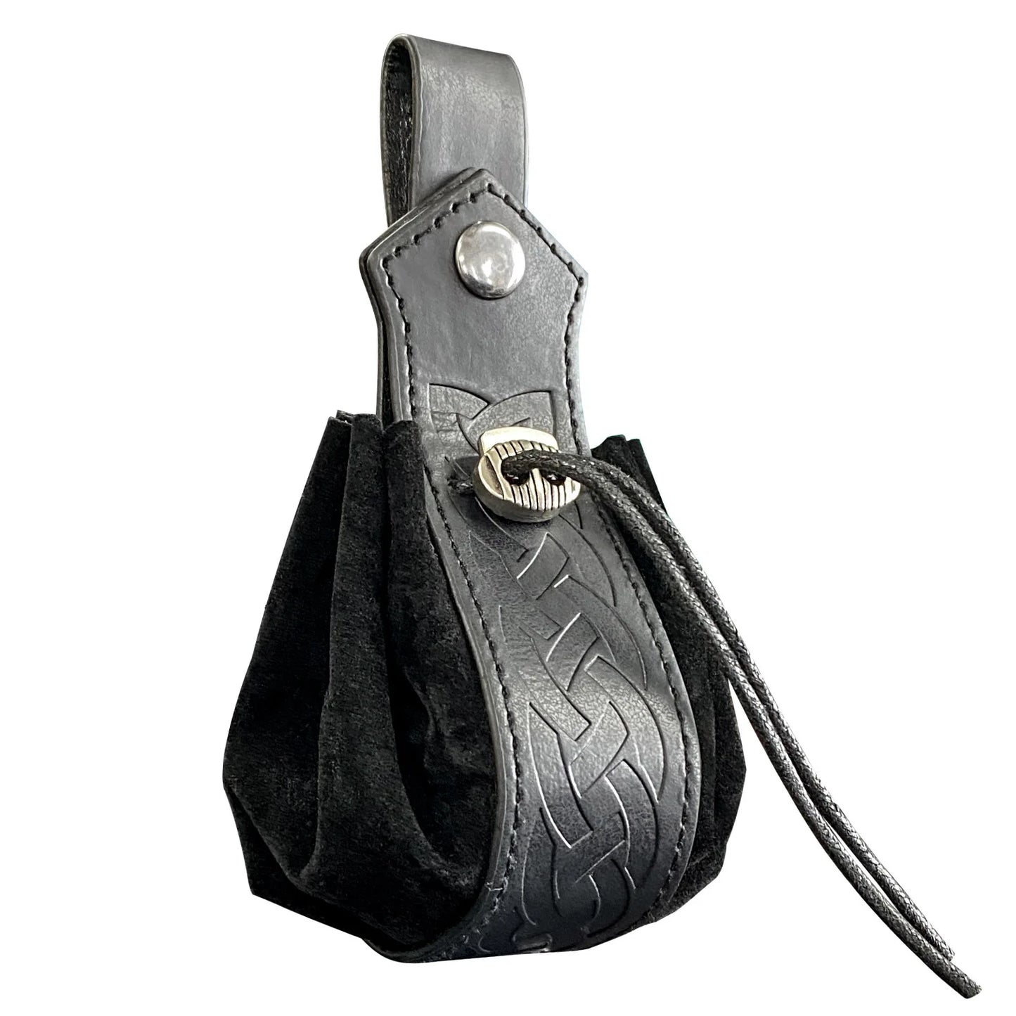 Viking-style Medieval Pouch That Can Be Hung On a Belt, Men's Coin Purse, High-quality Retro Waist Bag, Cool and Handsome-LJX
