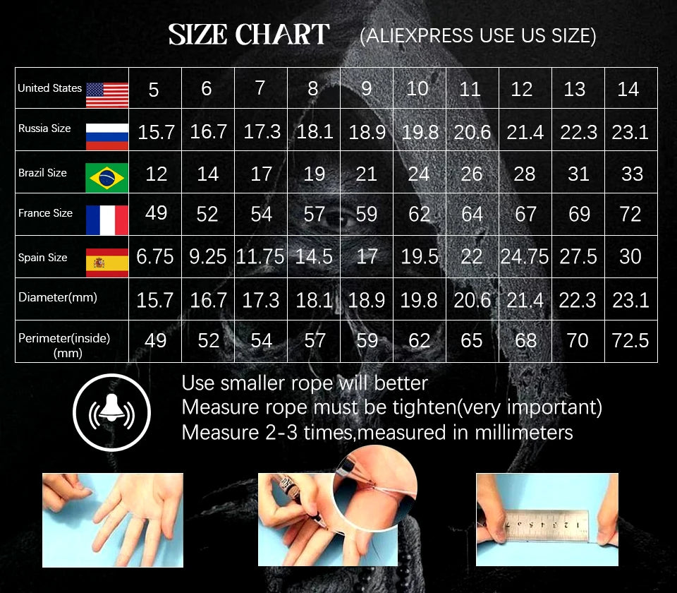 Fashion Vintage Nordic Vikings Knot Rune Rings For Men Women Stainless Steel Square Red Stone Ring Party Jewelry Gifts Wholesale