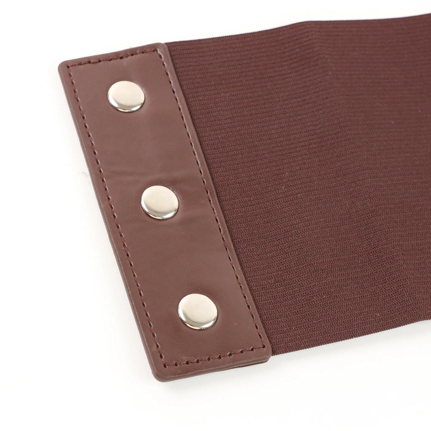 Medieval Waist Belt Brown Elastic Bind Belt Trendy Decoration Women Retro Viking Renaissance Dress Accessory For Cosplay Prop