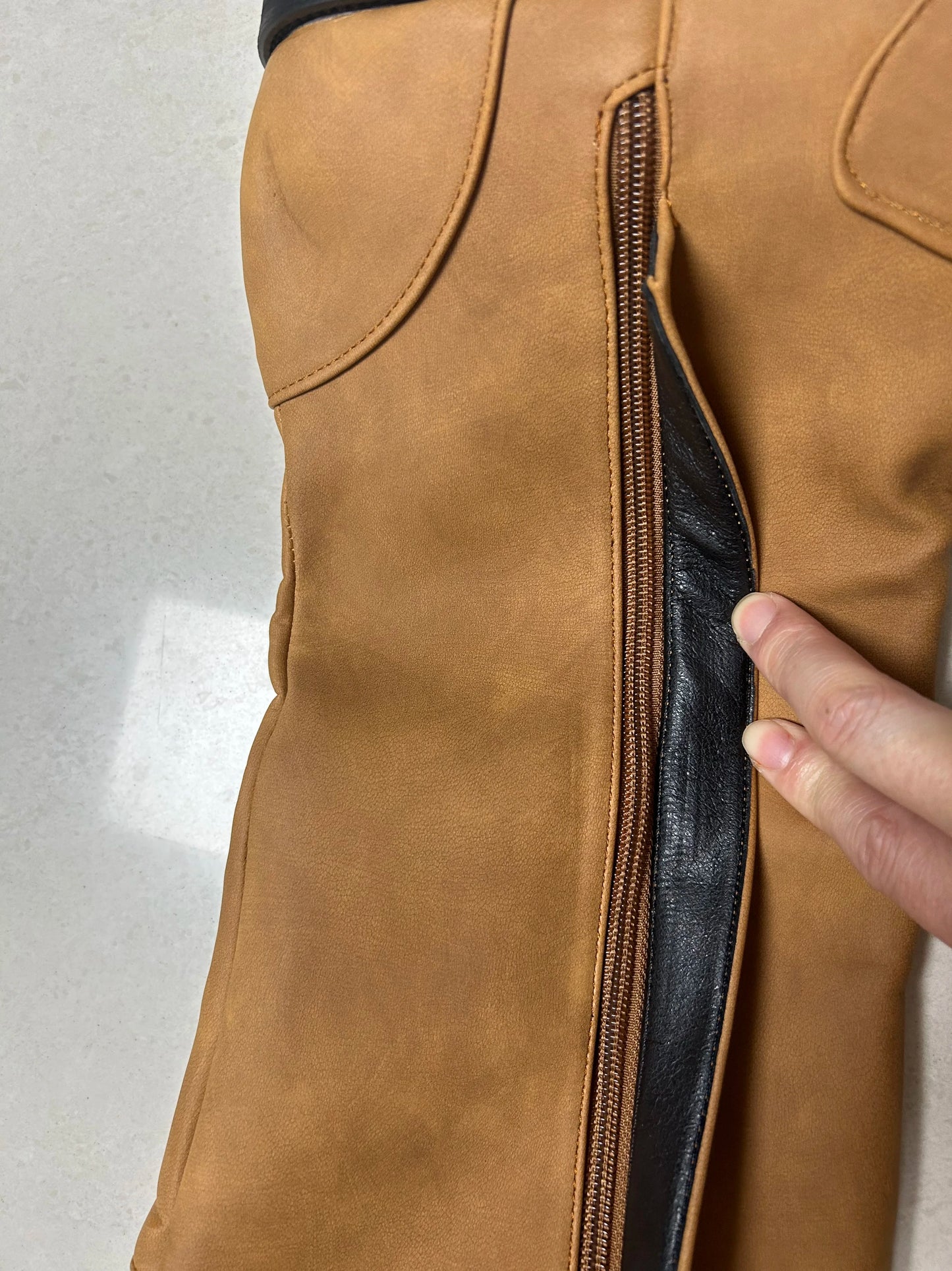 Medieval Viking New Men's Round Head High Boot 2023 Vintage PU Material Warm Long Sleeve Men's Boot