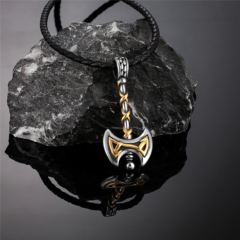 Nordic ax necklace