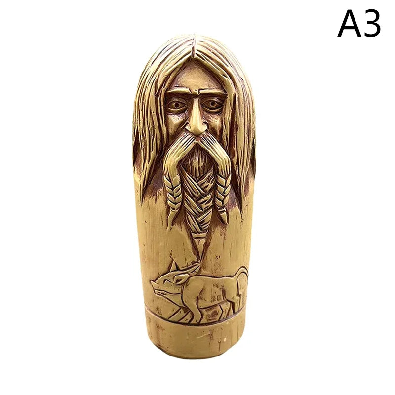 Freya Viking Goddess Statue Resin Sculpture Religious Angel Figurine Floor Mounted Nordic Altar Sculpture For Home Decor