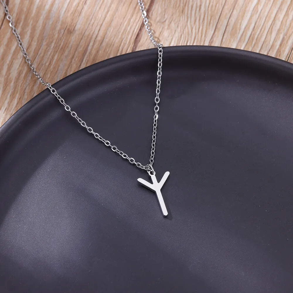 Vikings Rune Pendant Stainless Steel necklace For Women Refined Norse Runic Pendants Accessories Jewelry Gift