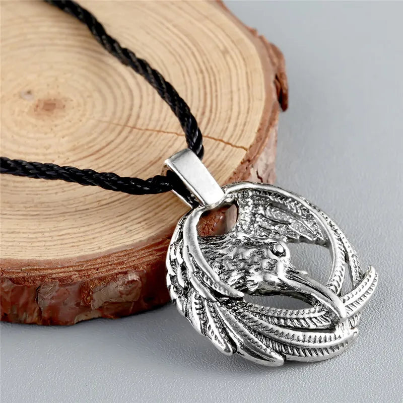 Viking Valknut Pendant Men's Necklace Women Round Pagan Religious Male Man Slavic  Steampunk Jewelry Tibetan Amulet