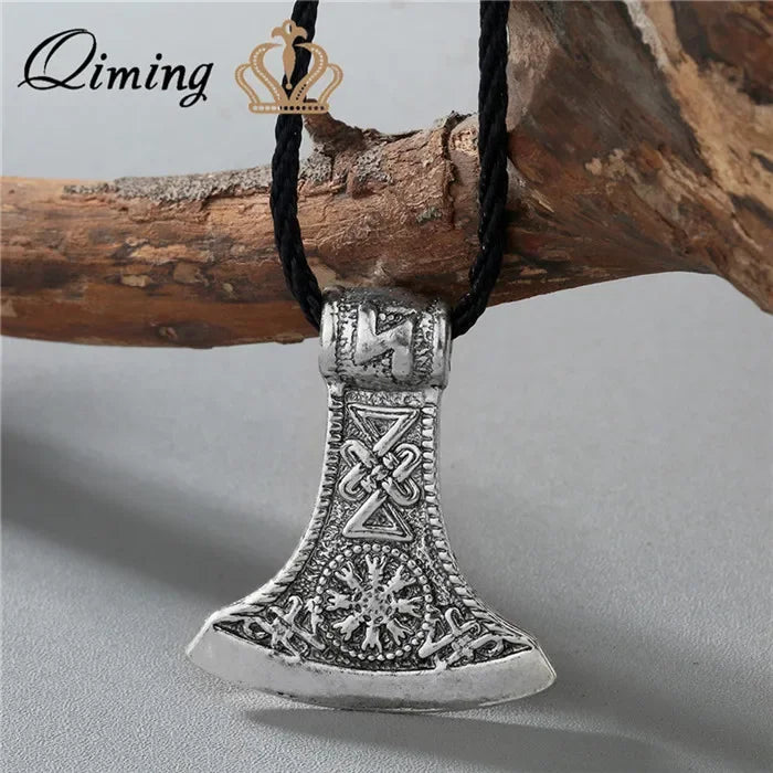 Viking Valknut Pendant Men's Necklace Women Round Pagan Religious Male Man Slavic  Steampunk Jewelry Tibetan Amulet