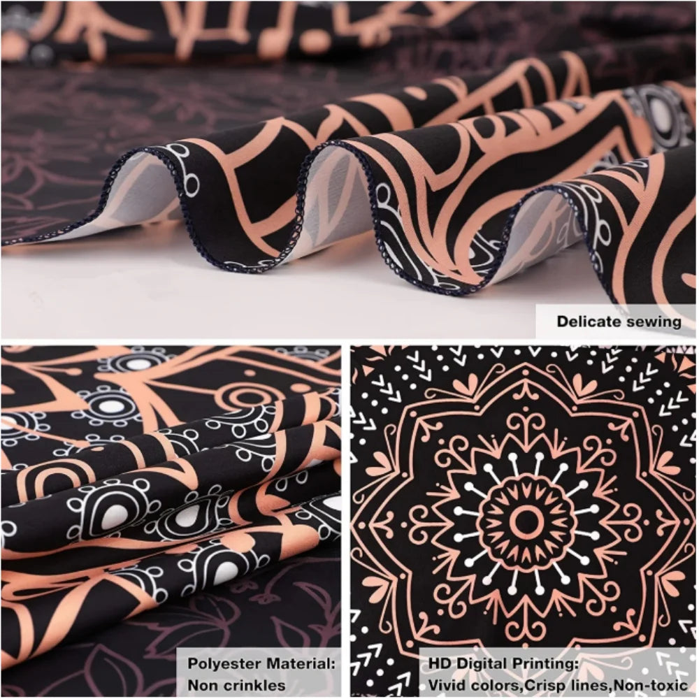 VIKAMA Scandinavian Rune Energy Field Tapestry Celtic Living Room B&B Cafe Decoration Viking Mythology Art Backdrop