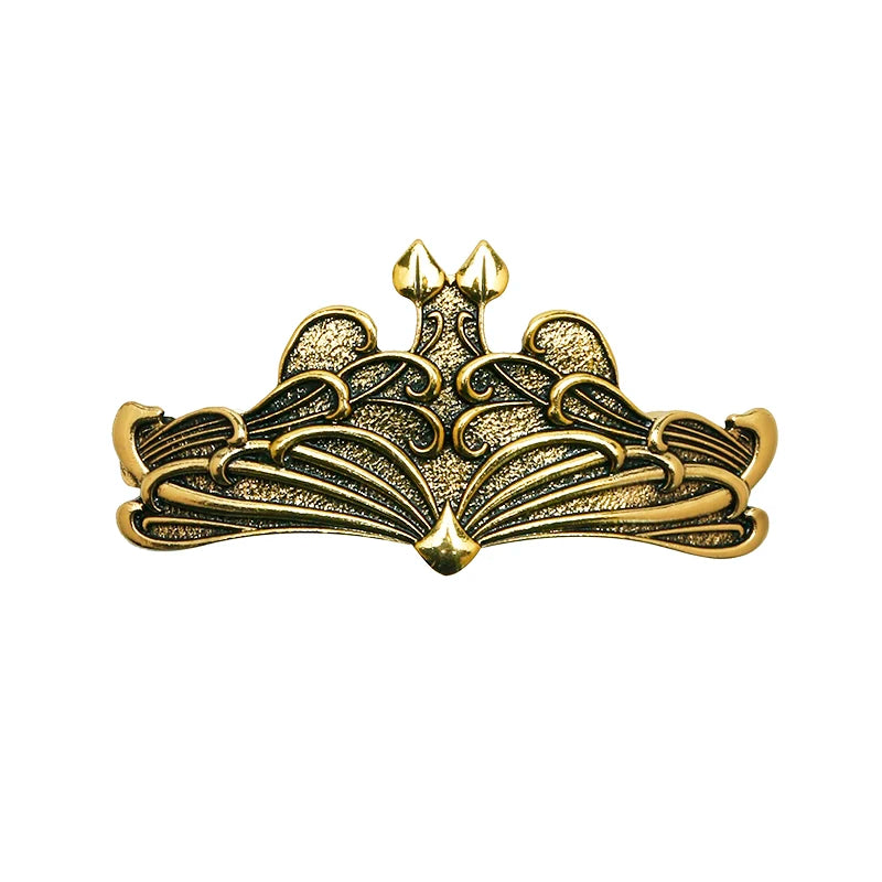 Viking Hairpin Nordic Celtics Knots Crown Vintage Metal Hair Barrettes Dragons Slide Hair Clip Women Hair Jewelry Accessorie