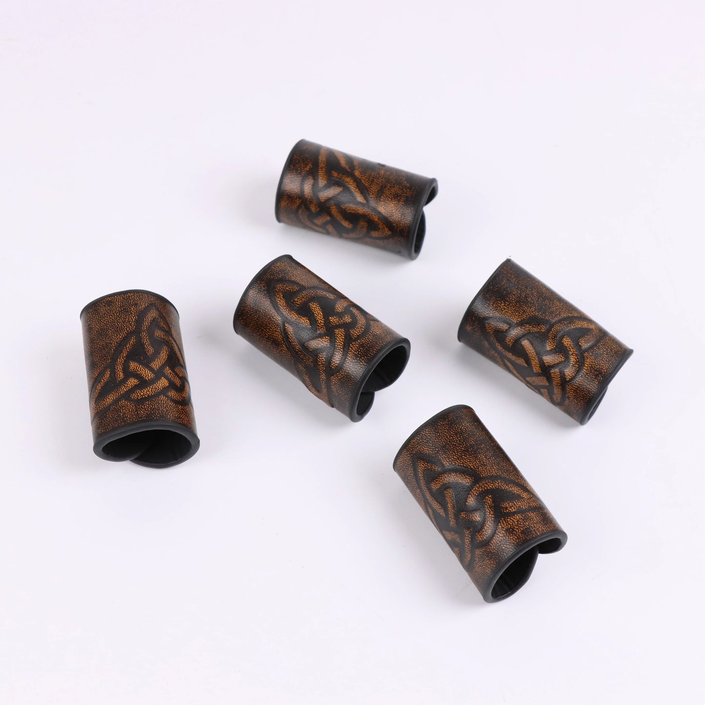 Viking Hair Cuffs Set: Cuffs, Coils and Rings, Braids