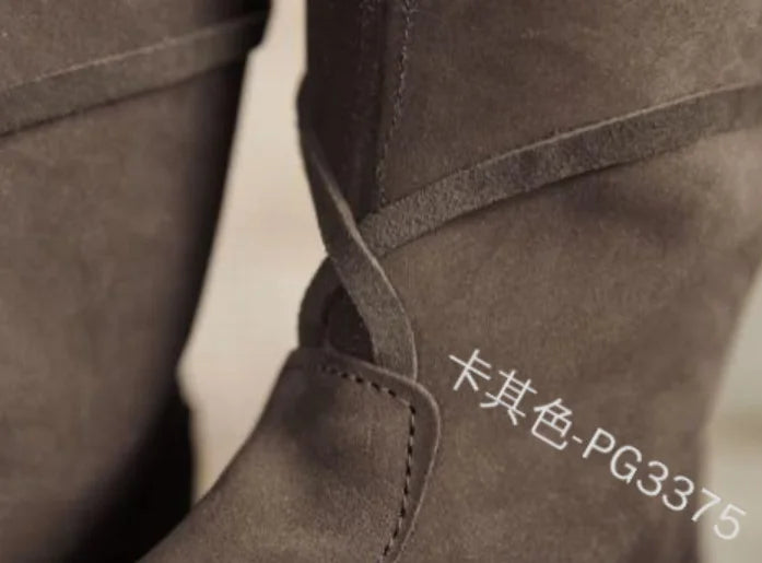 Medieval Viking Costume Retro Men Knight Boots Larp Shoes PU Leather Warrior Cosplay Fancy Carnival Party Anime Shoes Nordic