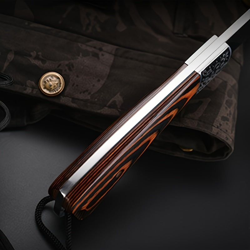 Viking Survival Axe - Full Tang Hand Hatchet for Wood Splitting, Camping, Hunting, Trekking, and Gardening with Durable Nylon Sheath and Gift Box