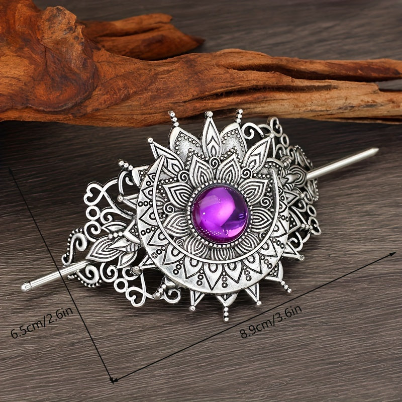 9pcs Vintage Viking Hairpins Celtic Hair Accessories Mystical Fairy Headdress Jewelry Gift Gift for Women
