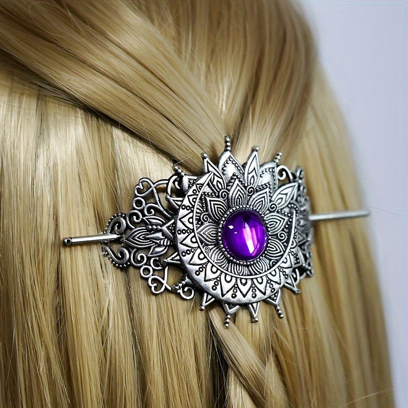 9pcs Vintage Viking Hairpins Celtic Hair Accessories Mystical Fairy Headdress Jewelry Gift Gift for Women