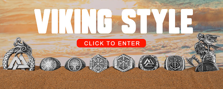 Viking Style Various Wolf Head Runes Original Stainless Steel Material Unisex Necklace Pendant Birthday Gift Factory Wholesale