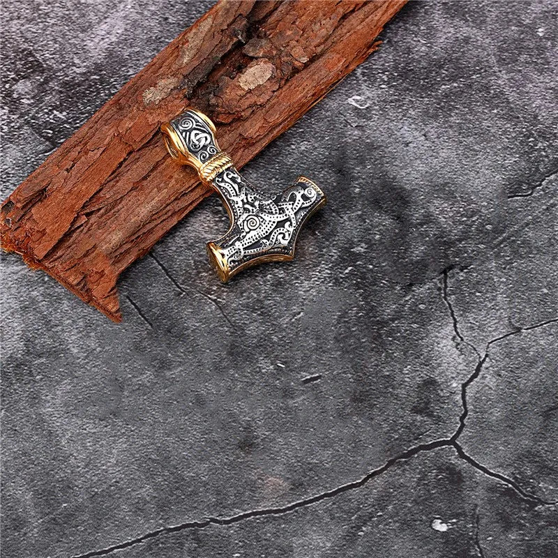 Stainless Steel Thor's Hammer Mjolnir