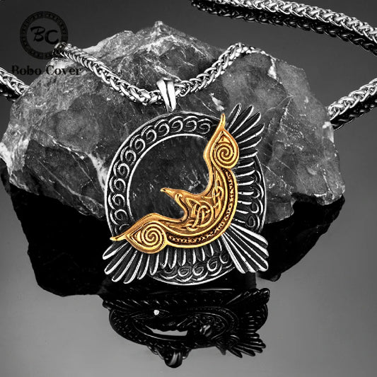 Golden Odin's Raven