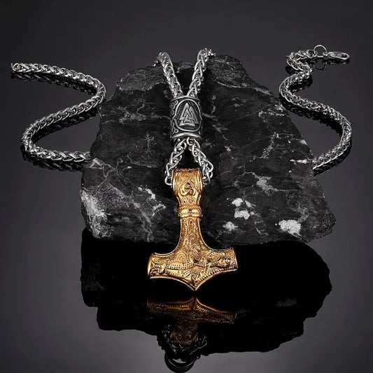 Odin's Bead Thor's Hammer Gold