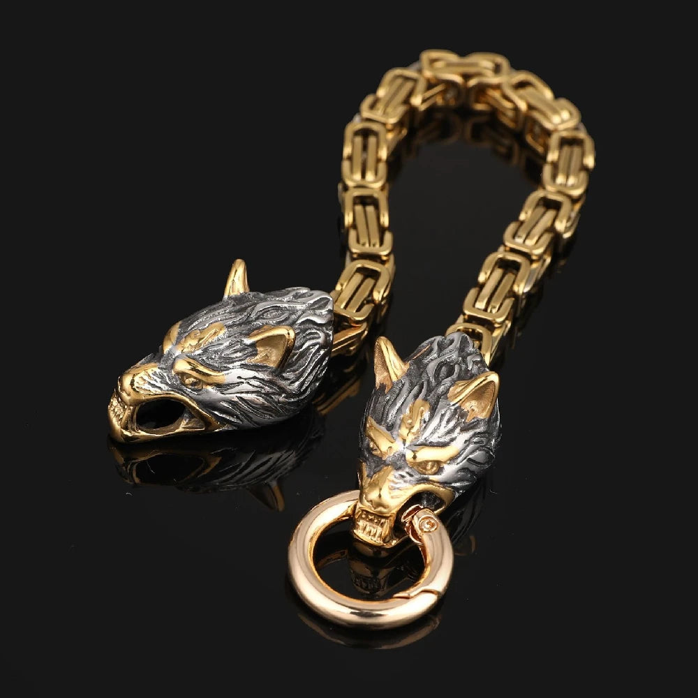 Gold Fenrir bracelet