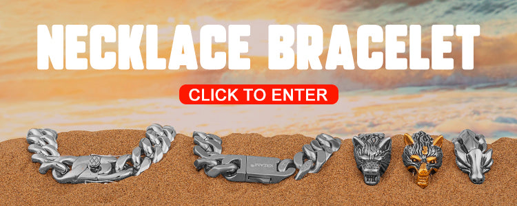 Viking Style Various Wolf Head Runes Original Stainless Steel Material Unisex Necklace Pendant Birthday Gift Factory Wholesale