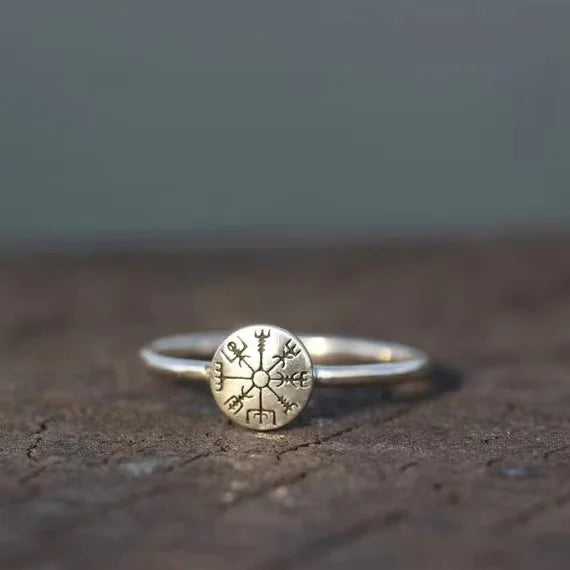 Nordic compass ring