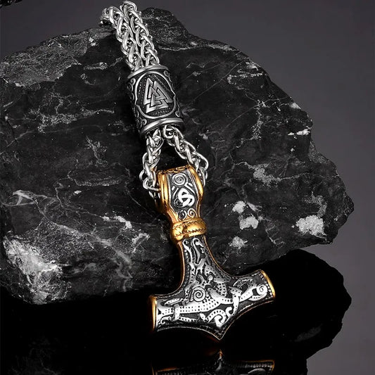 Stainless Steel Thor's Hammer Mjolnir