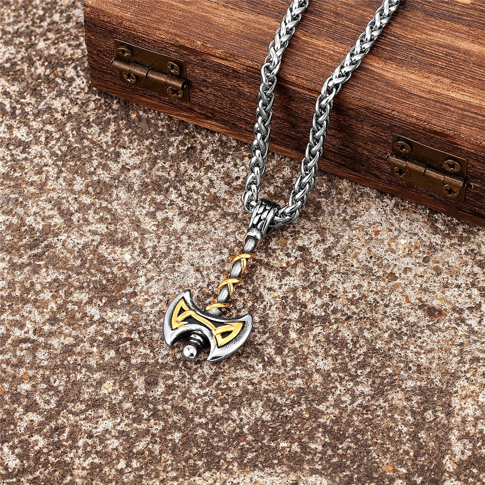 Nordic ax necklace