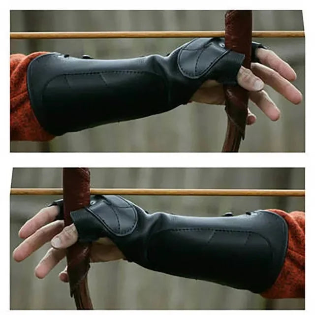 orange arm leather armor