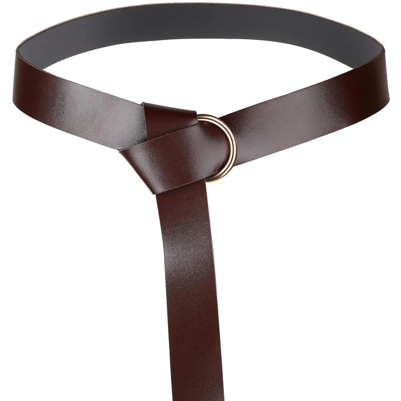 1Pc/2Pcs Halloween Medieval Knight Belt & Viking Sword Leather Case, Dagger Frog Leather Sword Belt Sword Holder, Renaissance Belt