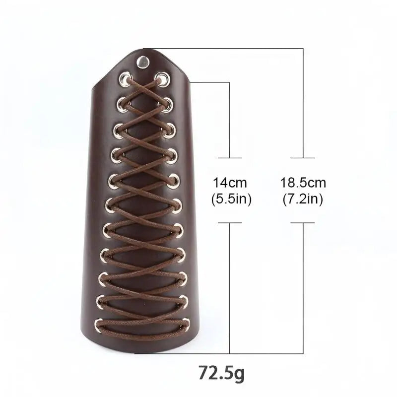 A combination of two medieval knight wristband accessories, Viking retro set, carnival Halloween party decoration