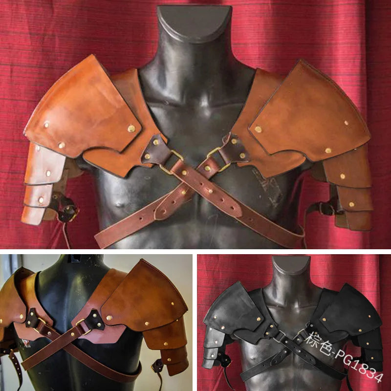 Viking shoulder armor