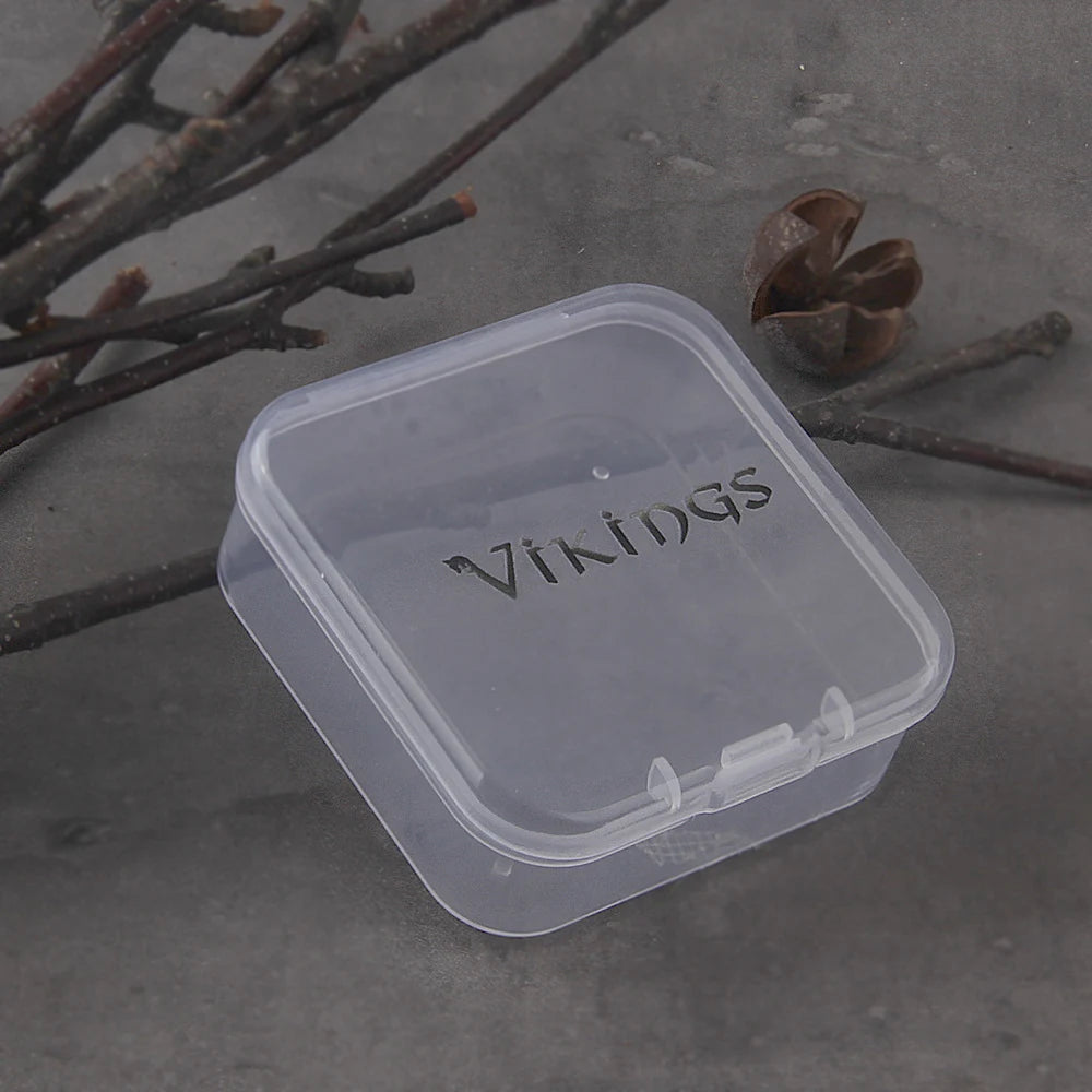 Vikings Circle Nordic Runes Necklaces Mens Amulet Vegvisir Pendant Stainless Steel cotton Chain Jewelry Gifts Wholesale with box