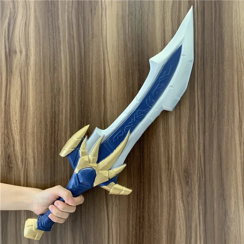 God of War 4 Axe Kratos Robber 1:1 Leviathan AXE Valin Viking Weapon Prop Role Play Gift Safety PU Big AXE Toy Halloween Cosplay