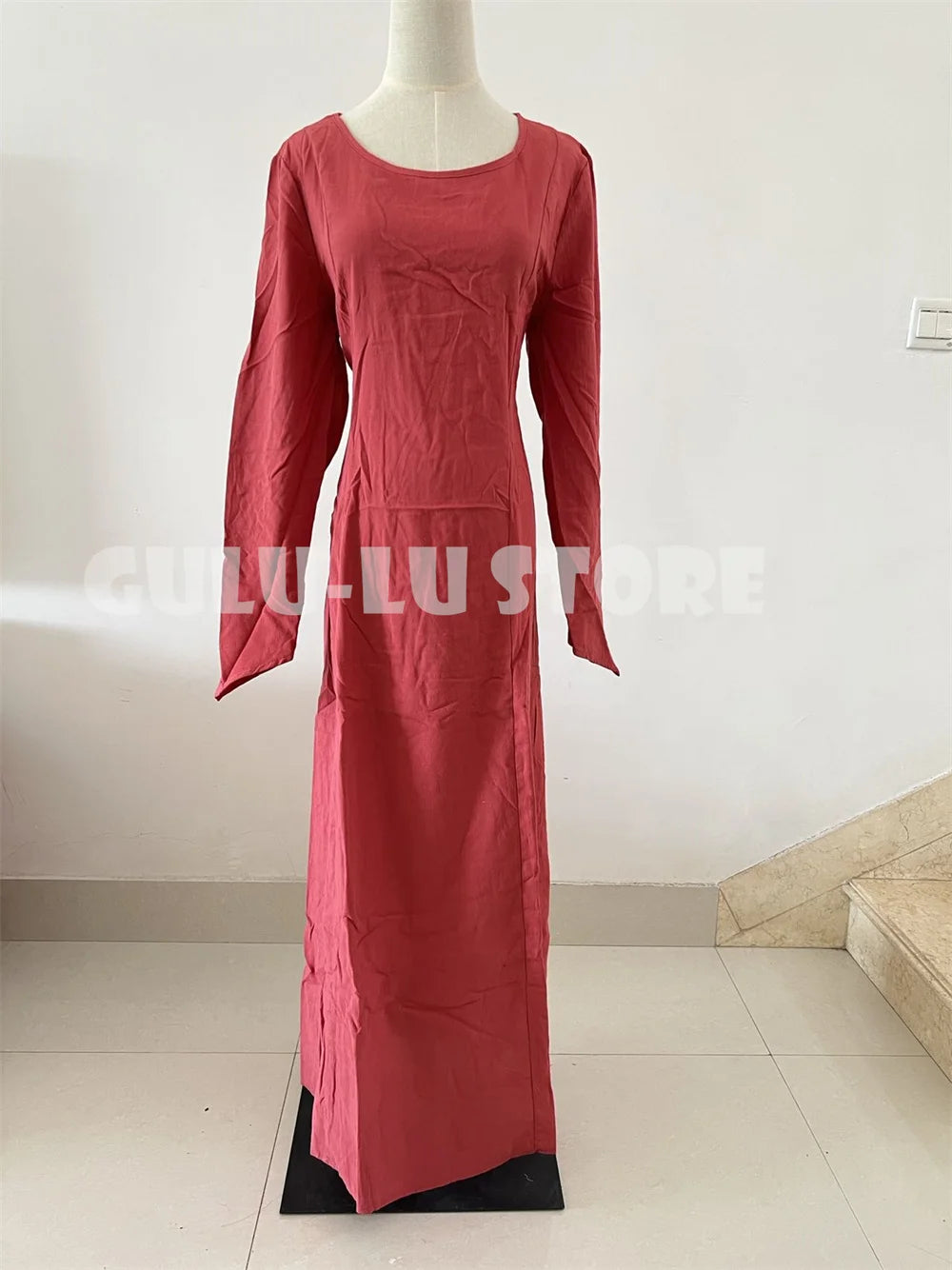 Medieval Dress Women Long Sleeve Maxi Robe Vintage Fairy Elven Dress Renaissance Celtic Viking Gothic Clothing Fantasy Ball Gown