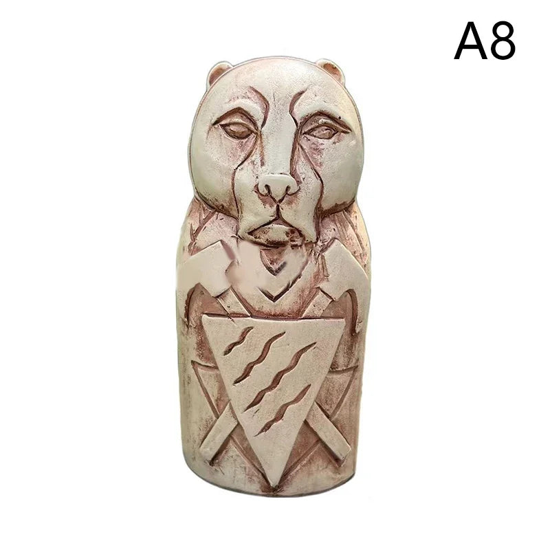 Freya Viking Goddess Statue Resin Sculpture Religious Angel Figurine Floor Mounted Nordic Altar Sculpture For Home Decor