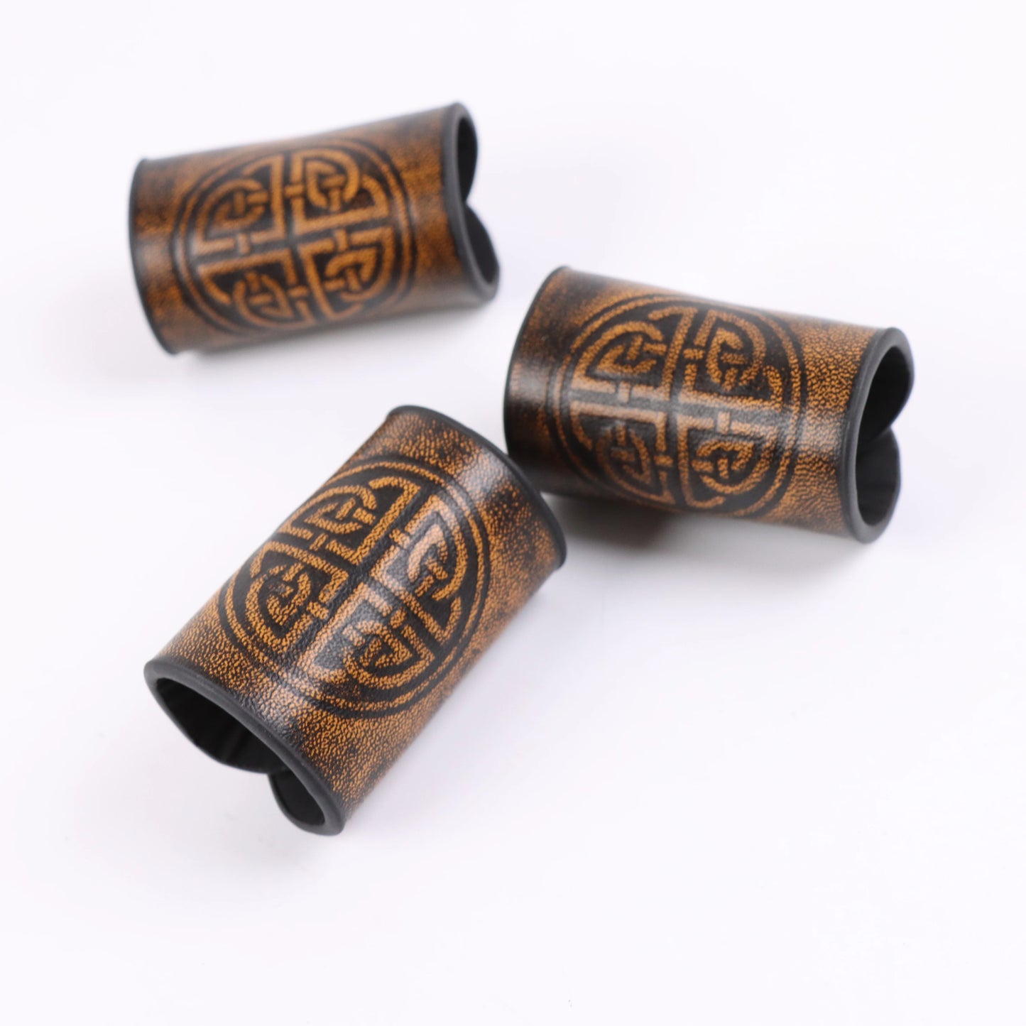 Viking Hair Cuffs Set: Cuffs, Coils and Rings, Braids