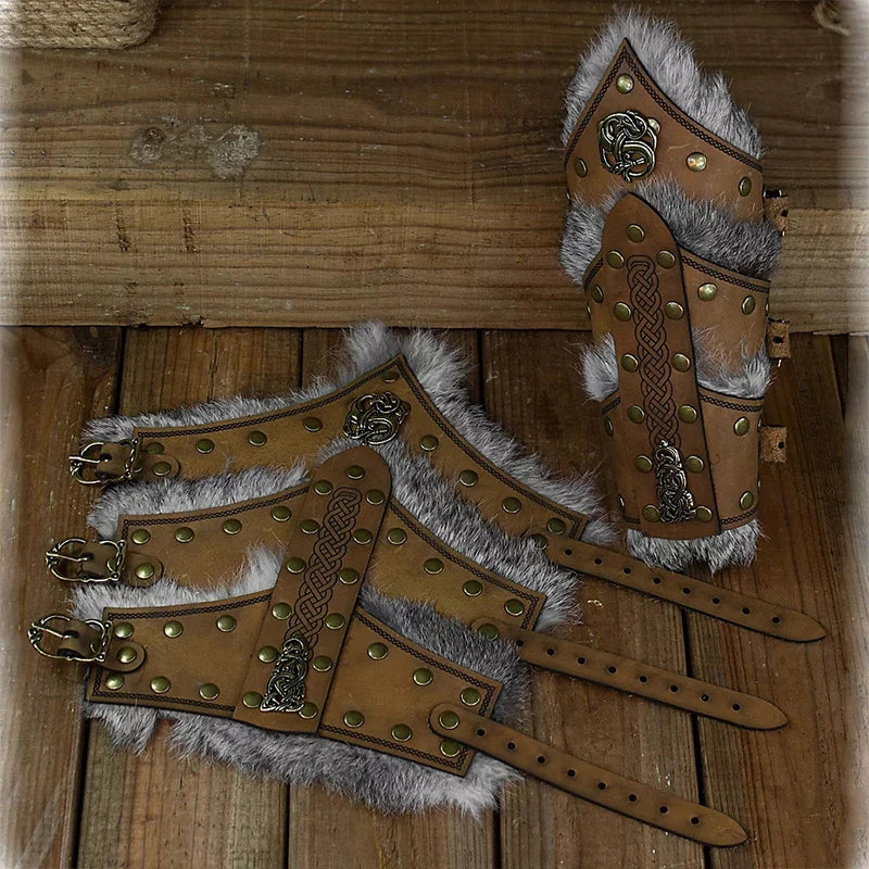 Furry arm guard