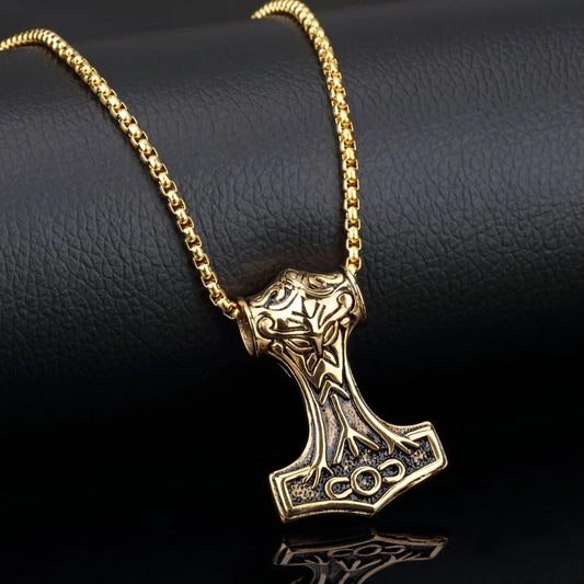 Hammer of Thor Titanium Necklace