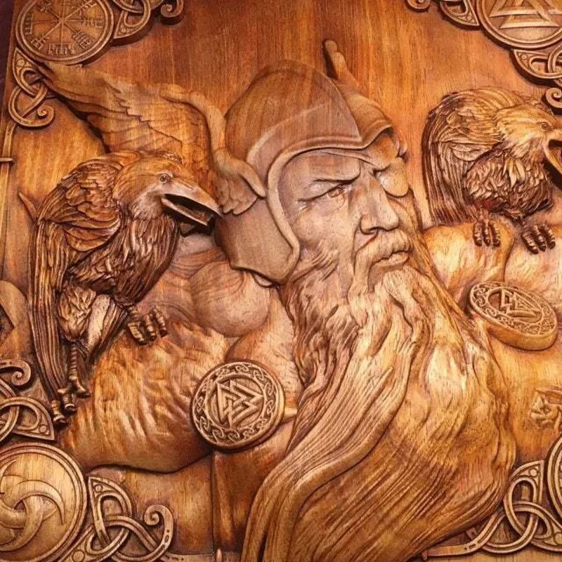Odin Ravens Viking Mythology
