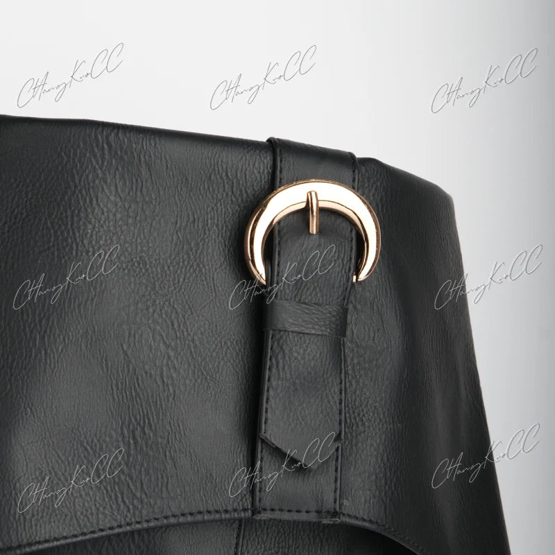 Medieval Viking Pirate Soldier Cosplay Knight Boots Halloween Men Fashion Buckle Footwear Shoes Women Retro Party High Heel Boot