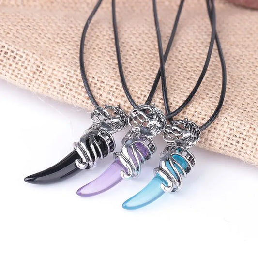 wolf tooth necklace