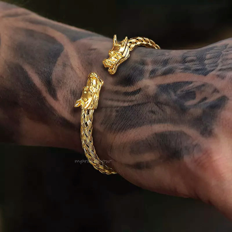 Dragon head loyalty bracelet